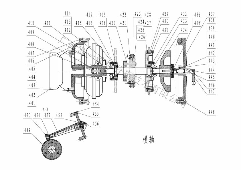 碟式分離機橫軸-廣州富一