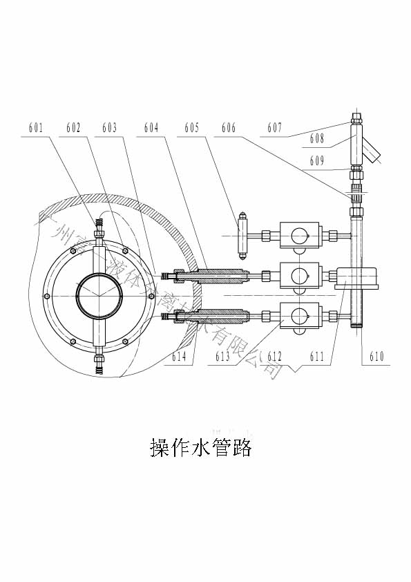 碟式分離機操作水管路-廣州富一