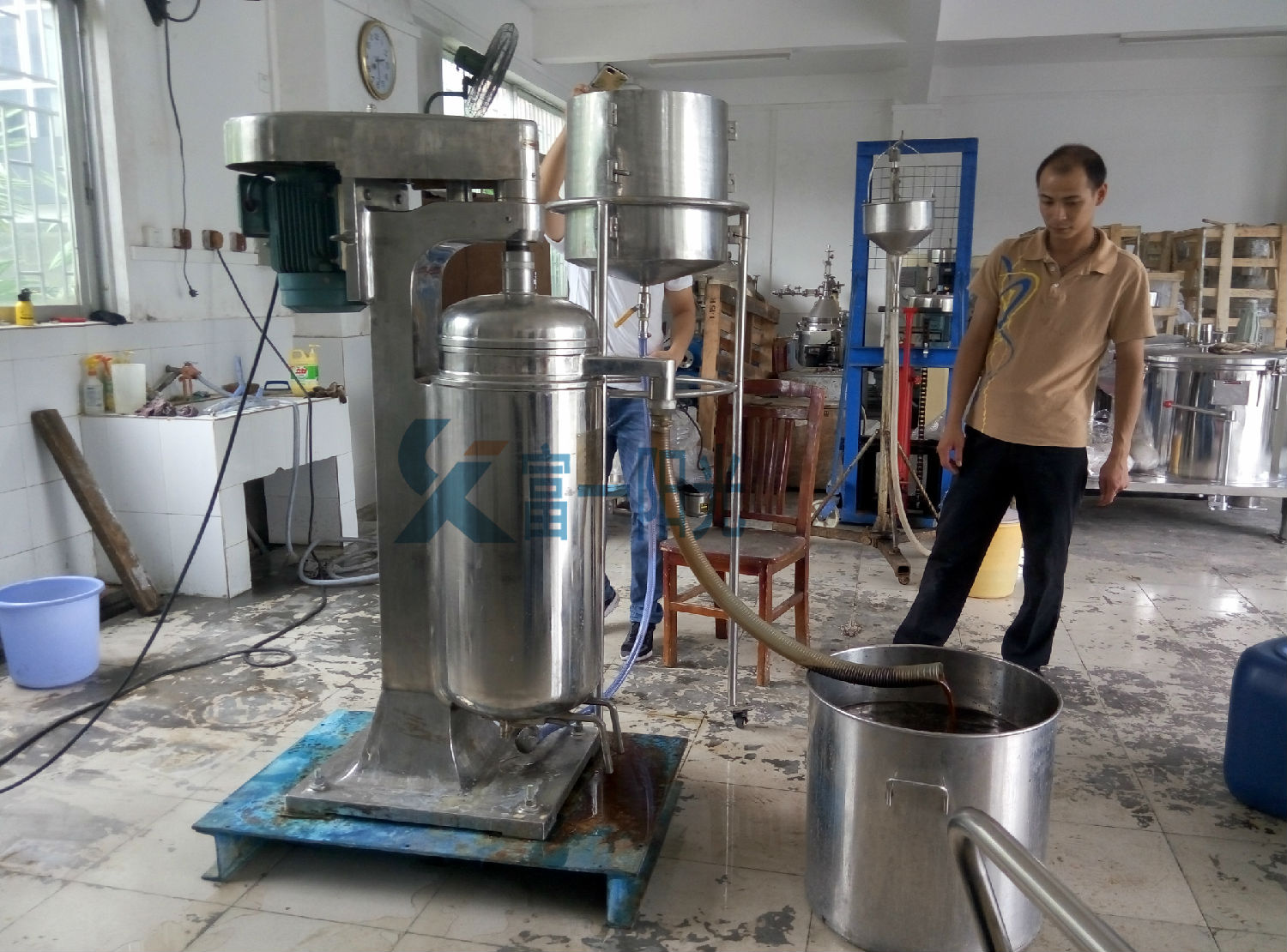 芽孢桿菌分離現(xiàn)場(chǎng)